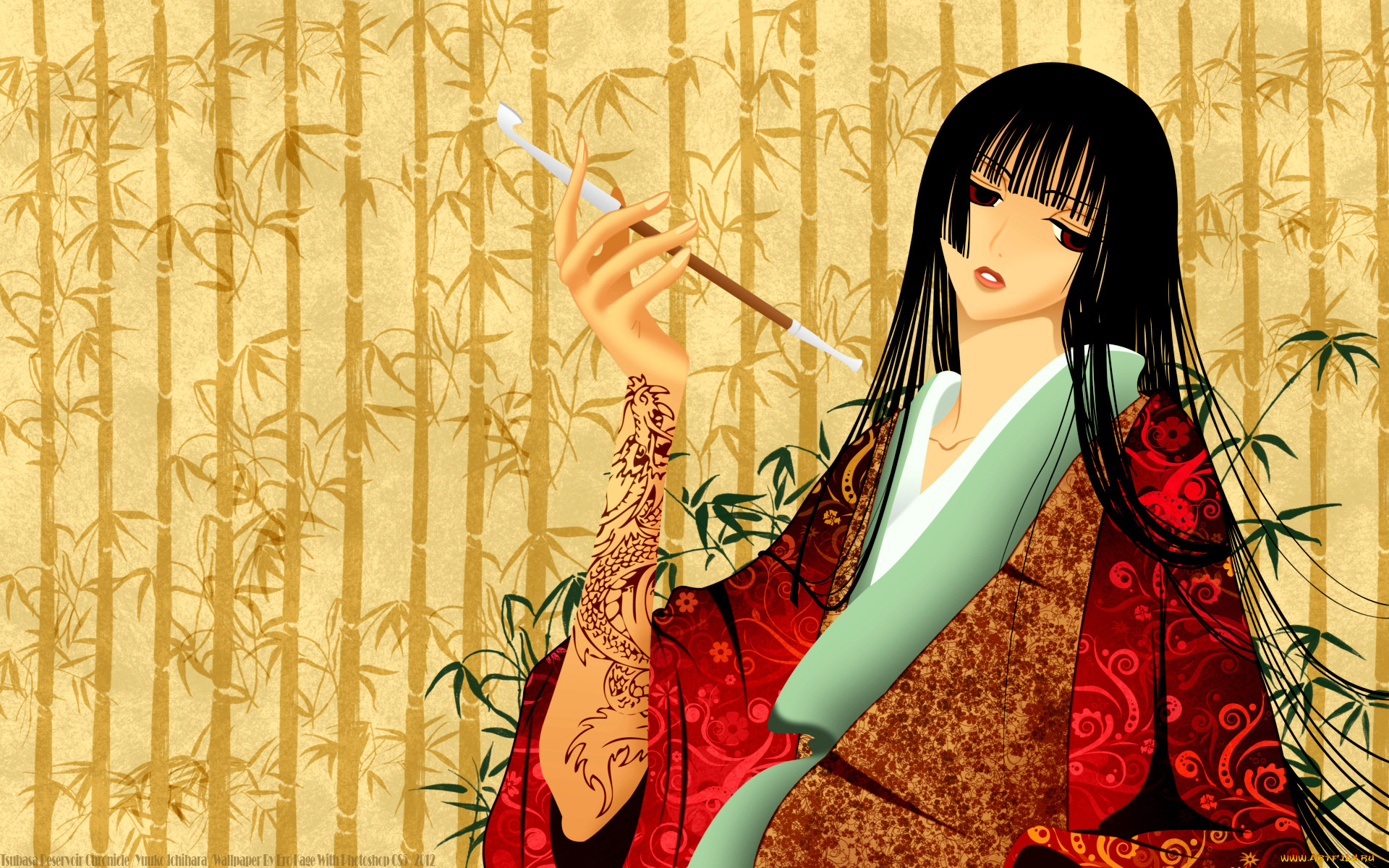 Триплексоголик кимоно
